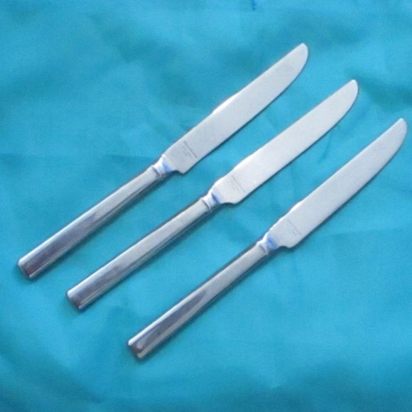 Reed & Barton Regent Heritage Stainless Flatware Dinner Knives Set Of 3    XX - Picture 1 of 4